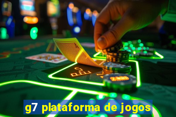 g7 plataforma de jogos